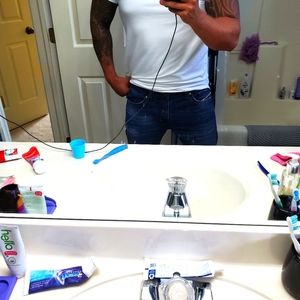 2 pair of diesel jeans and 2 pair American fighter